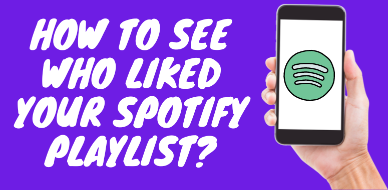 How To See who liked your spotify playlist
