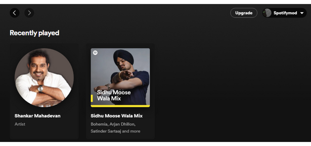 Open the Spotify app on your desktop and sign in with your Spotify account.