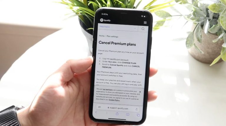 how to cancel Spotify premium