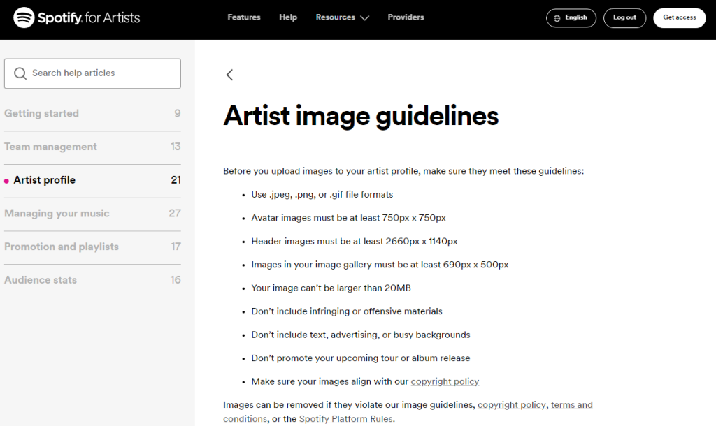 spotify-image-guidelines