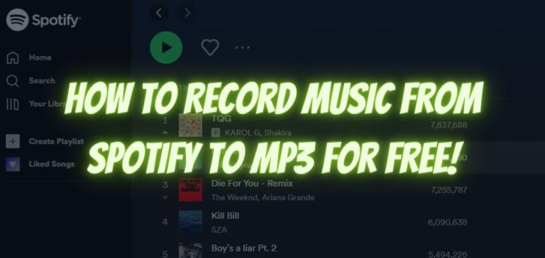 How-to-Record-Music-from-Spotify-to-MP3-for-Free