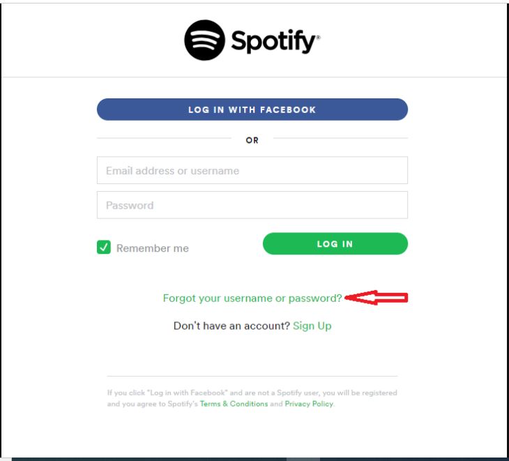 resstting-your-spotify-password
